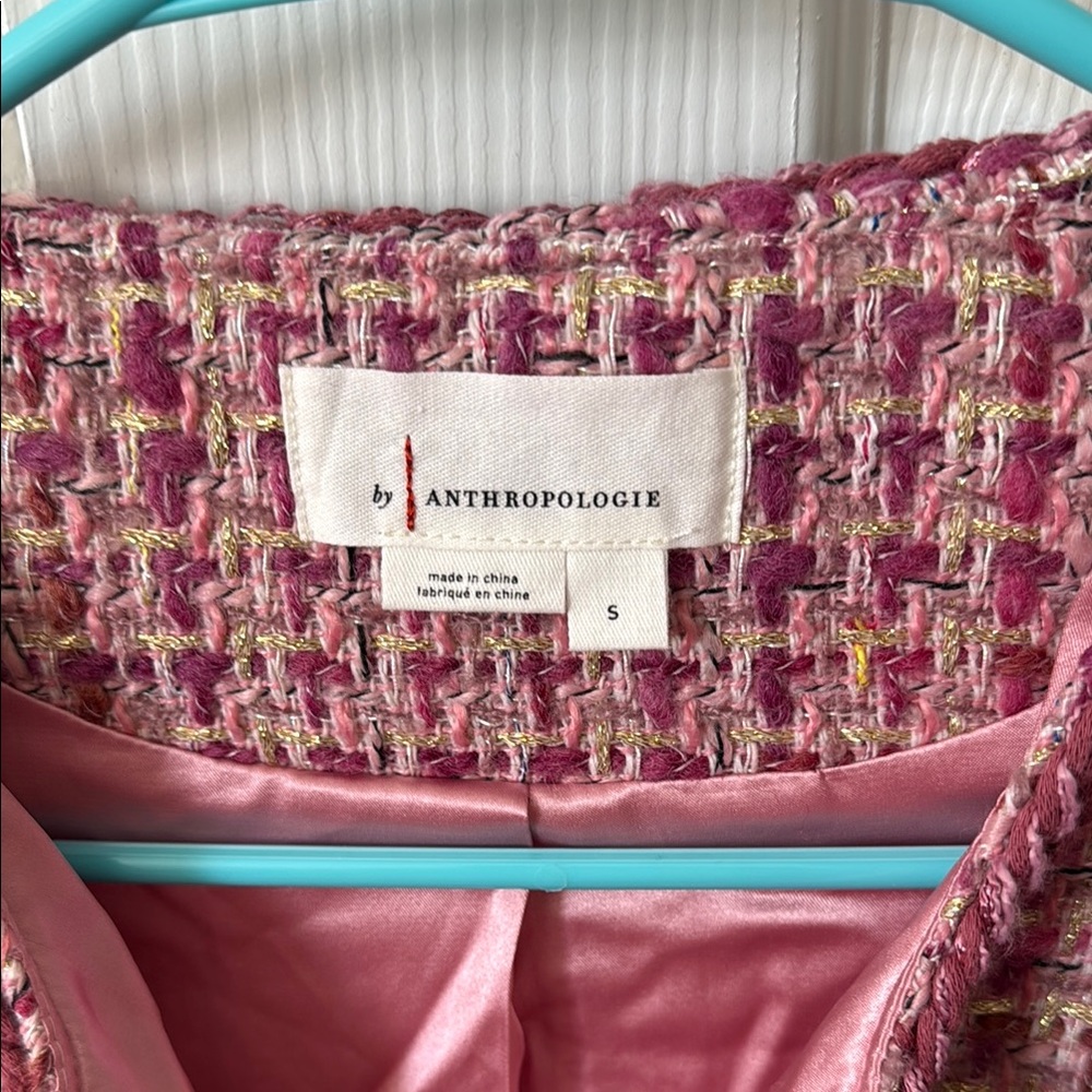 Pink Tweed Jacket - Picture 2 of 4